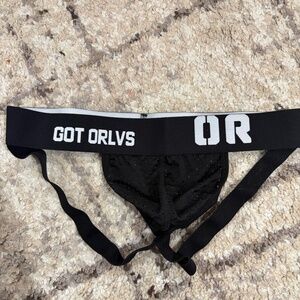 ORLVS XXL Black Mesh Jock